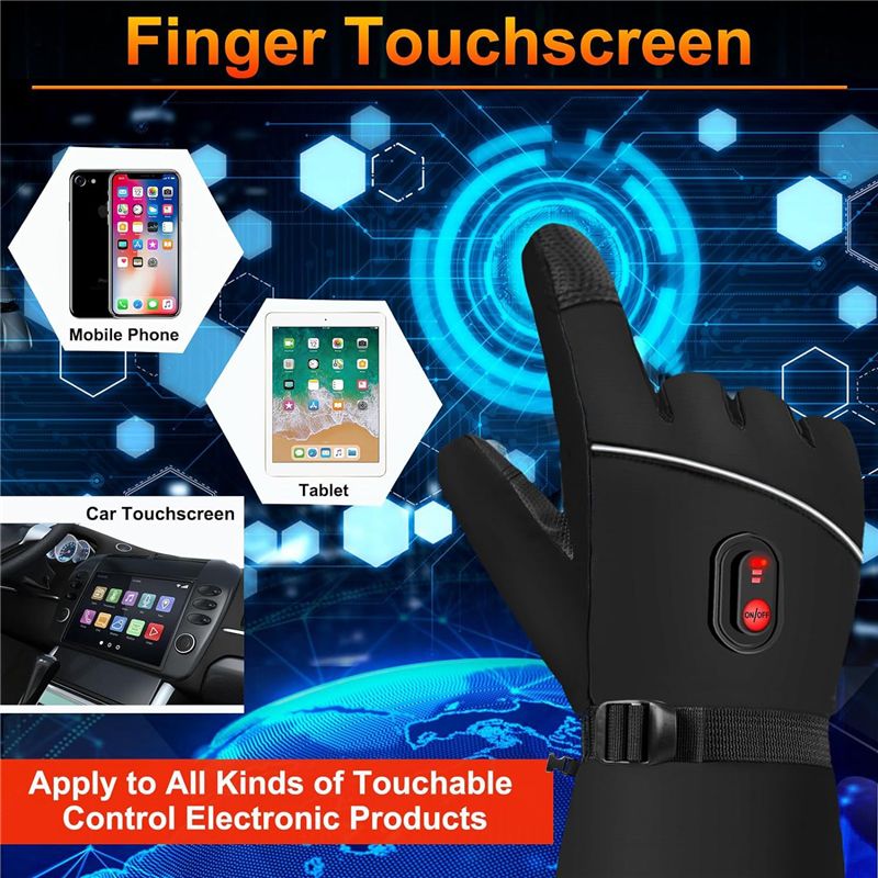A07T-ถุงมือไฟฟ้าให้ความร้อน ถุ - Heated Gloves Electric บทวิจารณ์และราคา