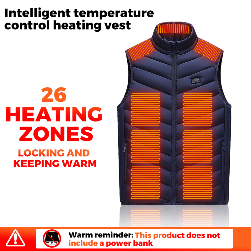 เสื้อกั๊กอุ่นอัจฉริยะ 26 โซน ส - Winter Clothing Hiking บทวิจารณ์และราคา