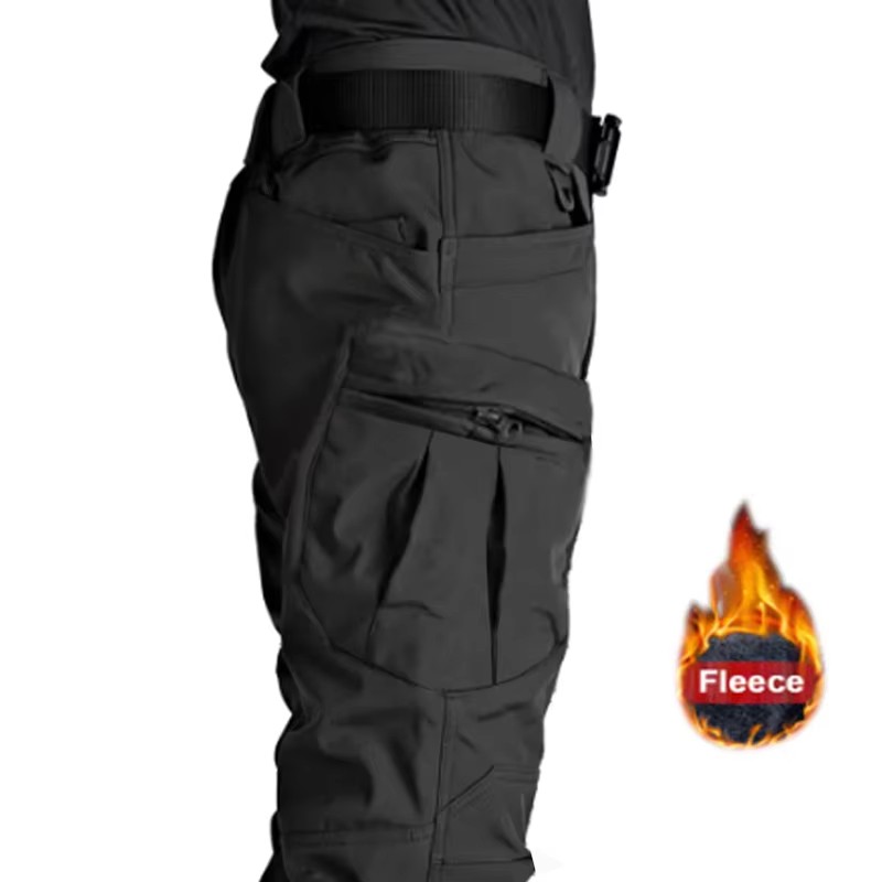กางเกงคาร์โก้ผ้าฟลีซสำหรับผู้ช - Winter Clothing Hiking บทวิจารณ์และราคา